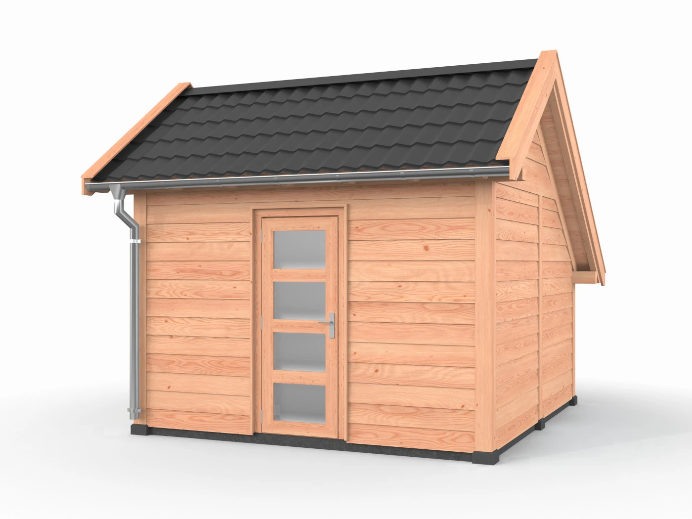 Douglas Kapschuur, 400 x 400, schuur en achterwand, Westwood Deluxe - Afbeelding 1